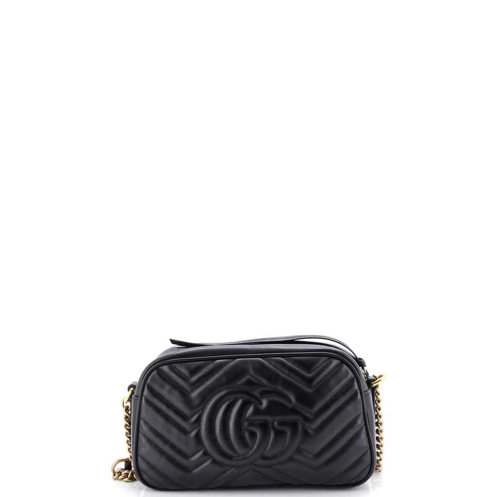 GG Marmont Shoulder Bag Matelasse Leather Small