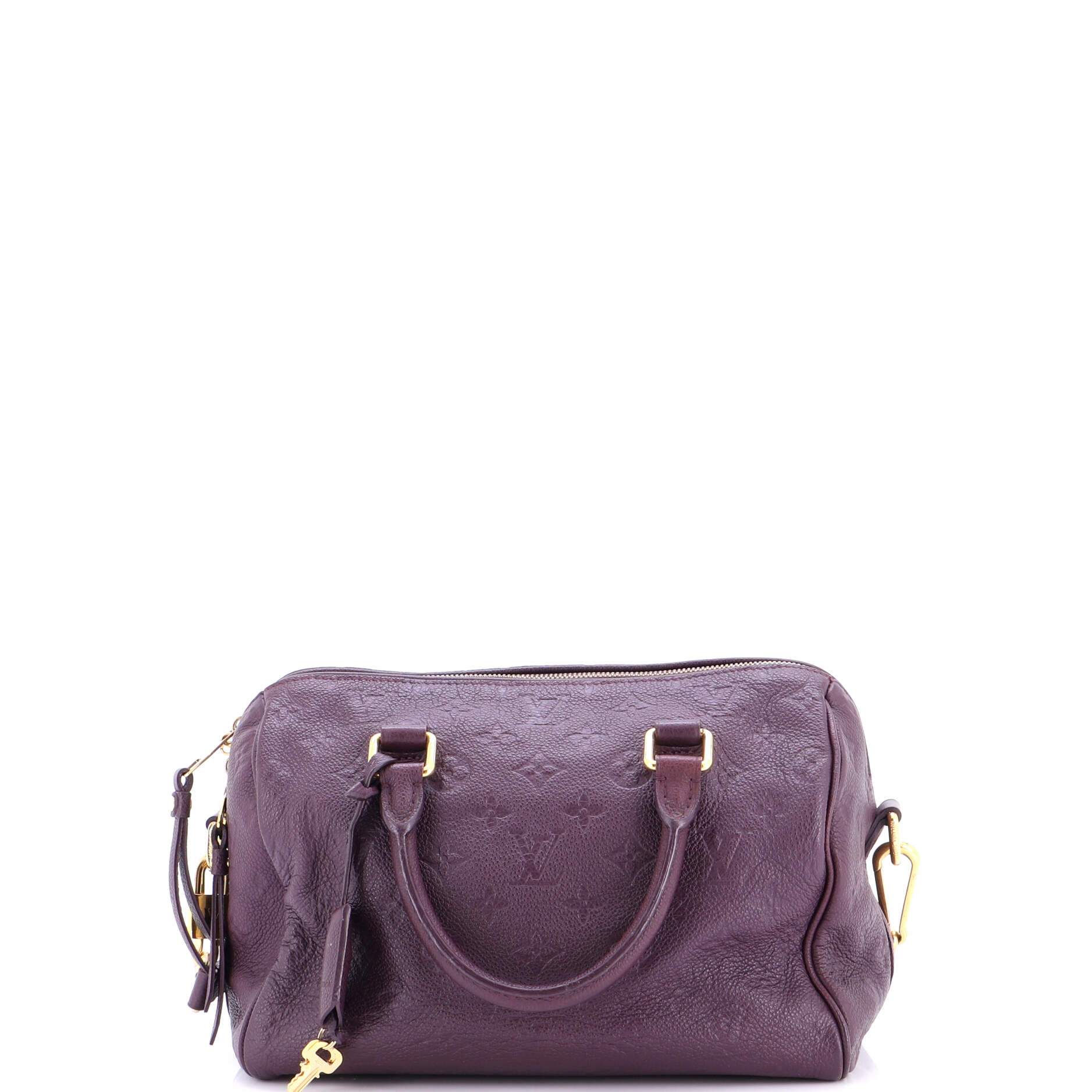 Speedy Bandouliere Bag Monogram Empreinte Leather 25