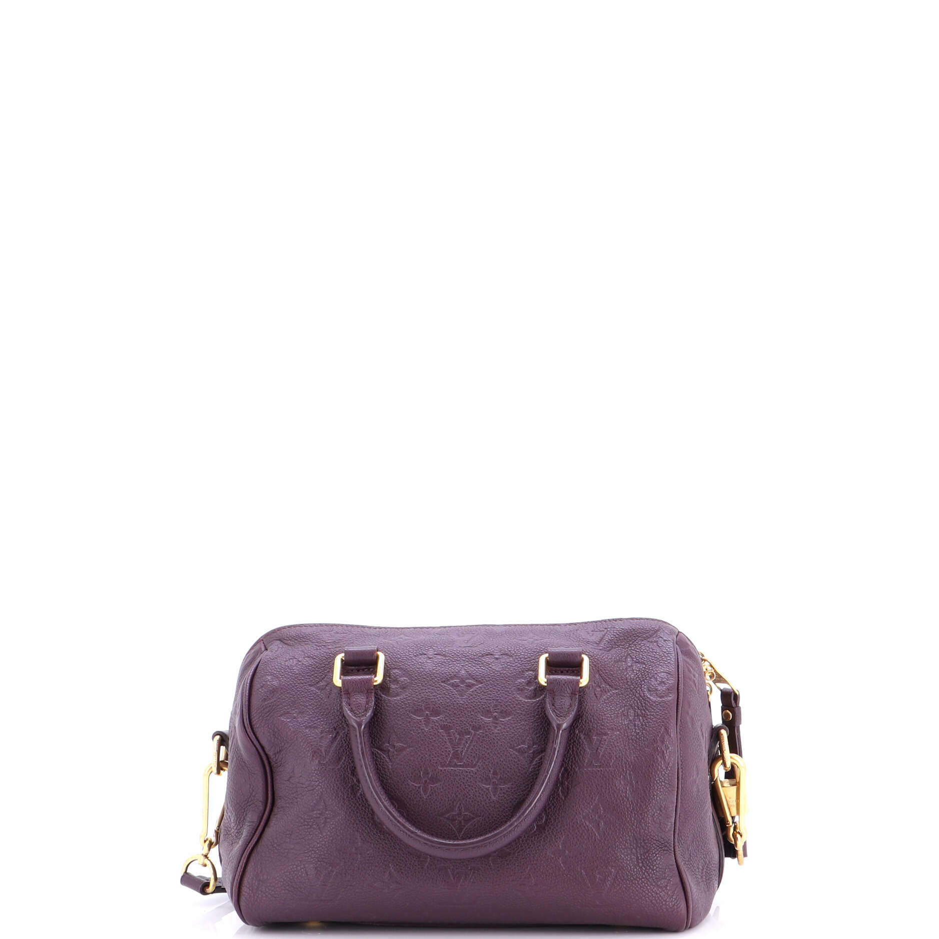 Speedy Bandouliere Bag Monogram Empreinte Leather 25