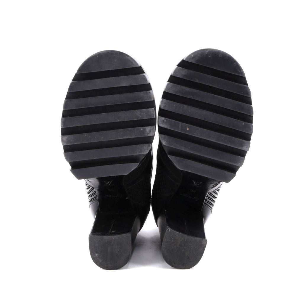 Women's Digital Gate Boots Leather with Mesh