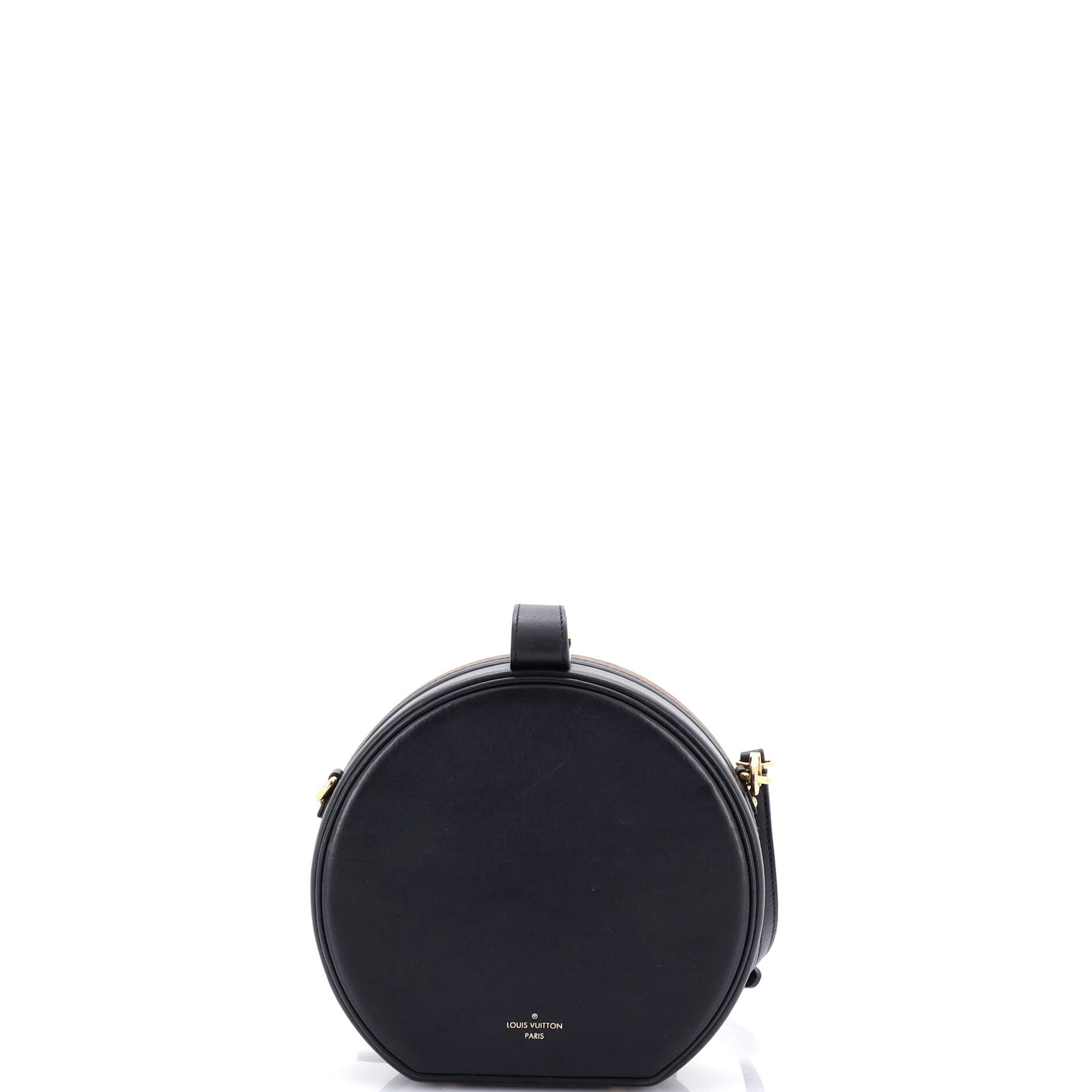 Petite Boite Chapeau Bag Reverse Monogram Canvas