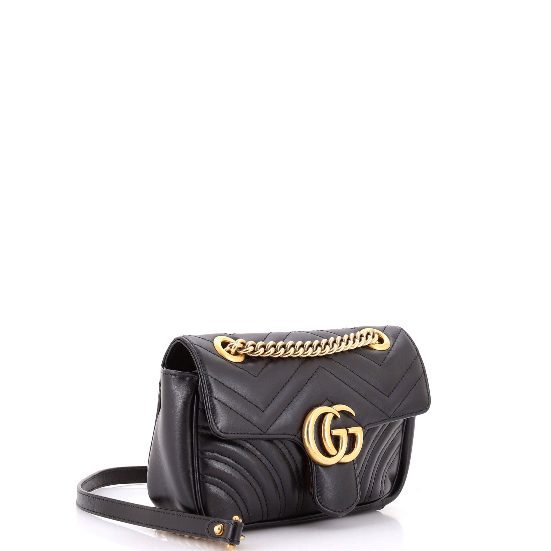 GG Marmont Flap Bag Matelasse Leather Mini