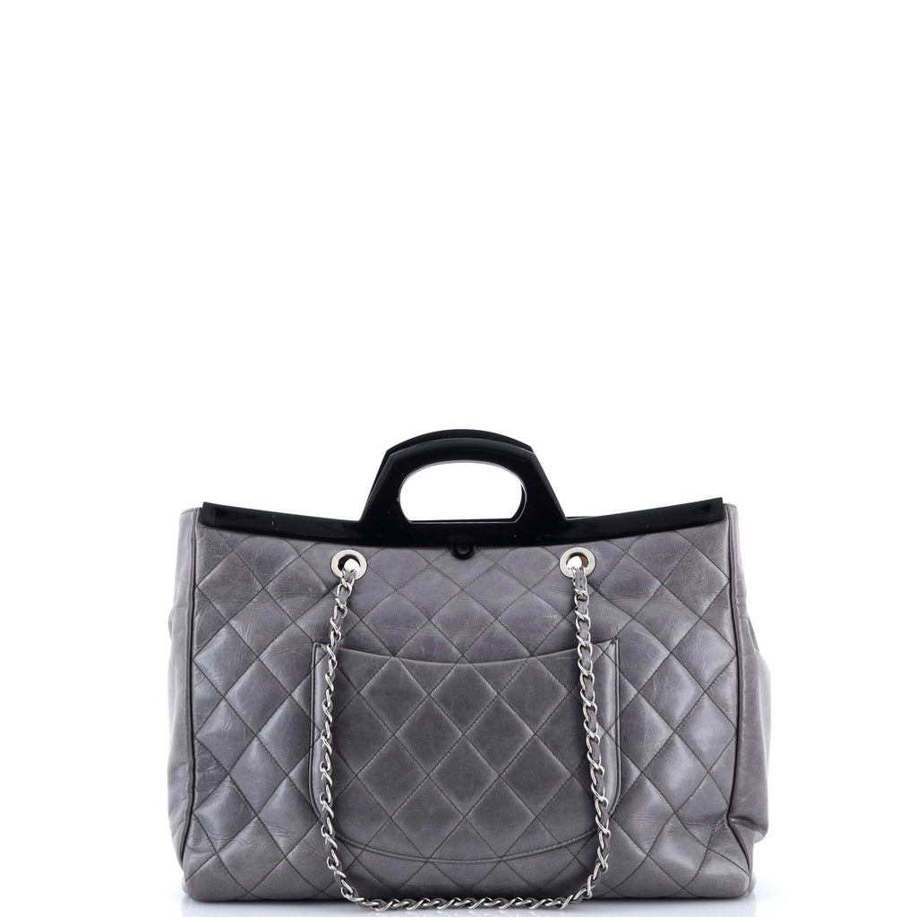 CC Delivery Tote Quilted Glazed Calfskin Large