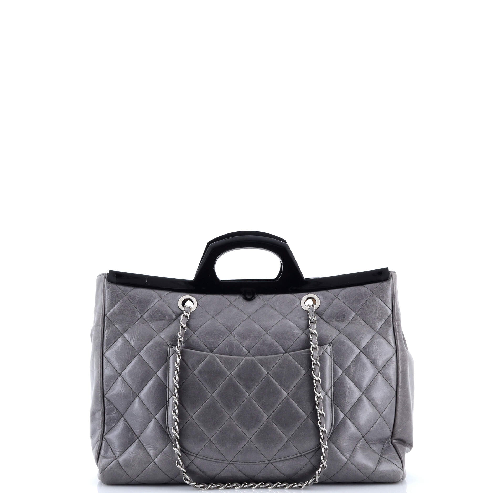 CC Delivery Tote Quilted Glazed Calfskin Large