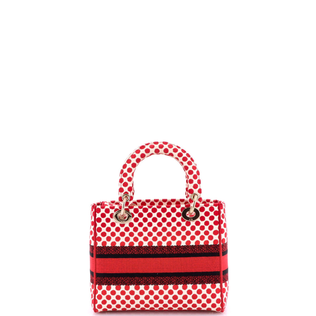 DiorAmour Lady D-Lite Bag Printed Canvas Medium