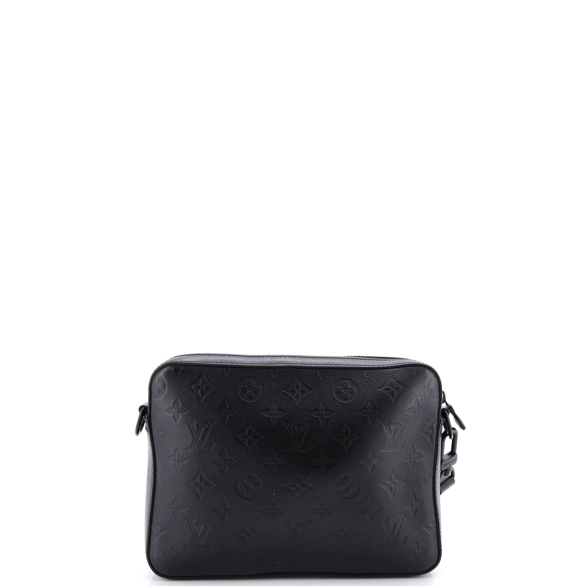 Duo Messenger Bag Monogram Shadow Leather