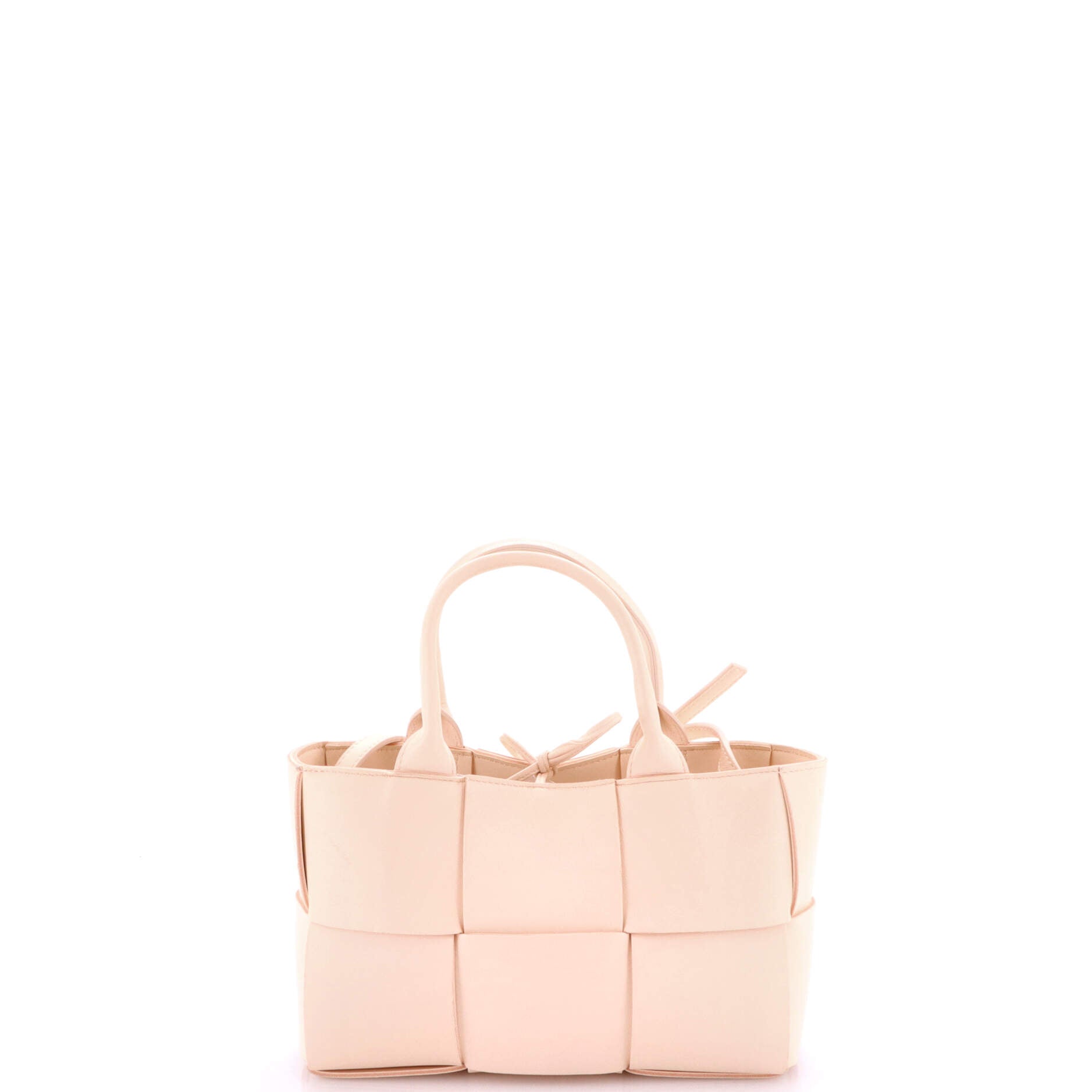 Arco Tote Maxi Intrecciato Leather Mini