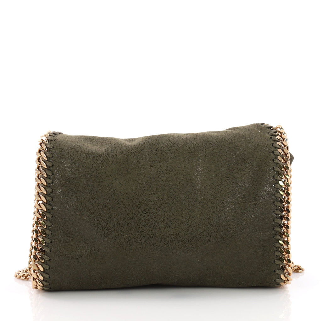 Falabella Fold Over Crossbody Bag Shaggy Deer Mini