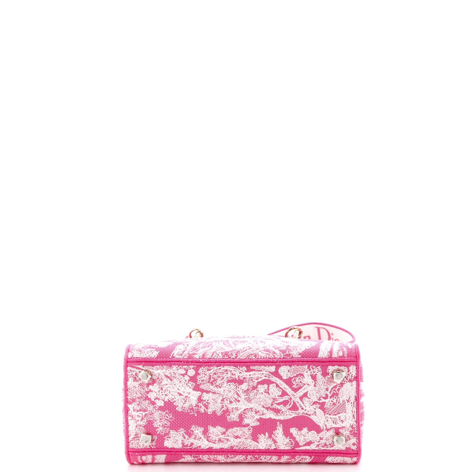 Toile de Jouy Lady D-Lite Bag Embroidered Canvas