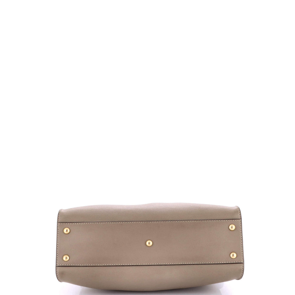 Peekaboo Bag Leather with Plexiglass Detail Regular