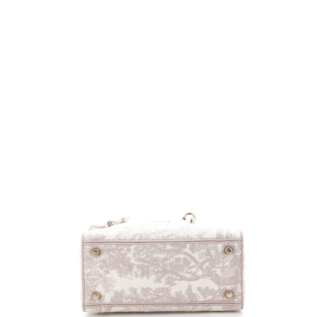 Toile de Jouy Lady D-Lite Bag Embroidered Canvas