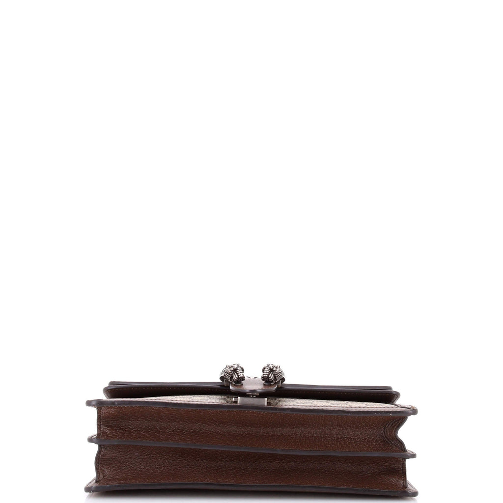 Dionysus Top Handle Chain Bag GG Coated Canvas Small