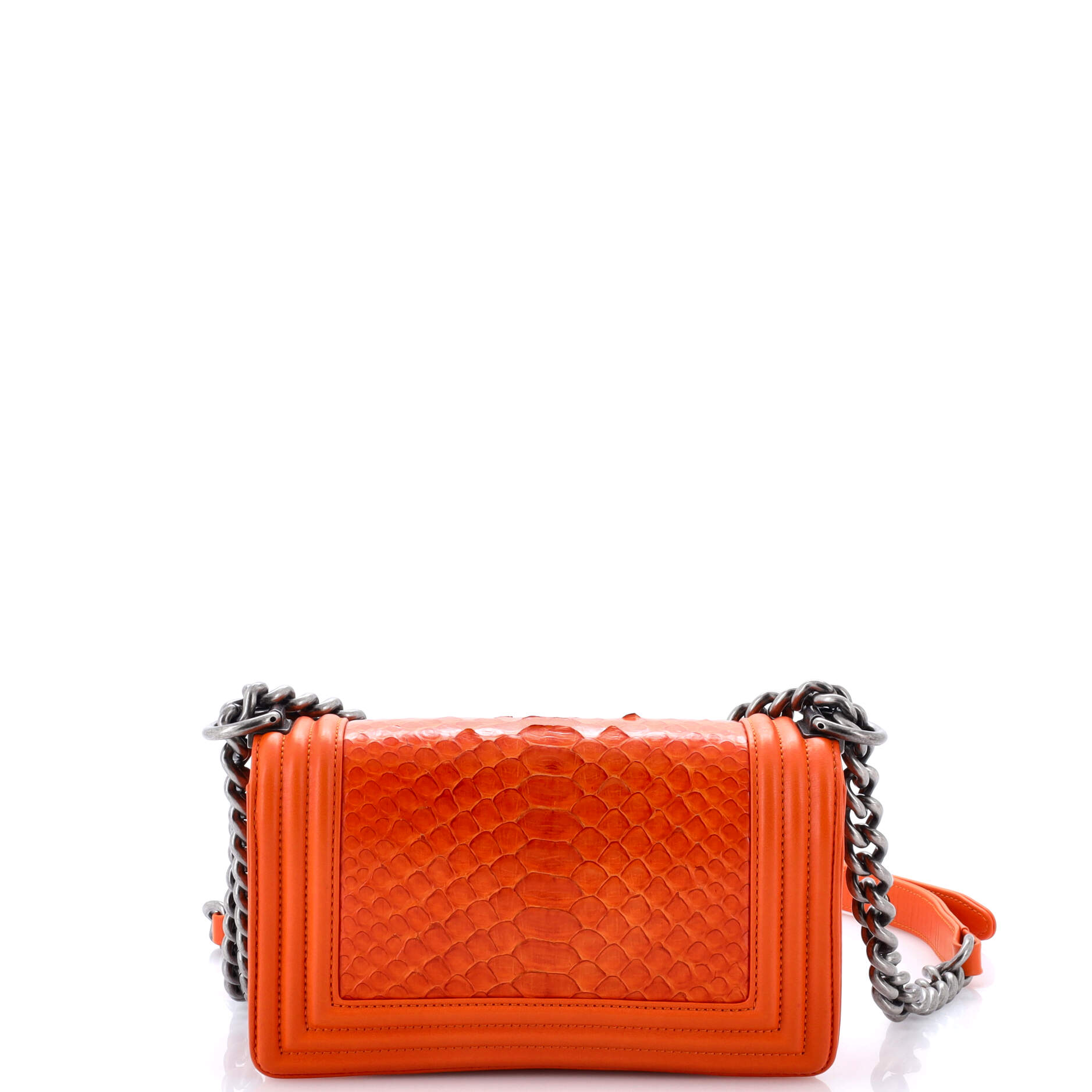 Boy Flap Bag Python Small
