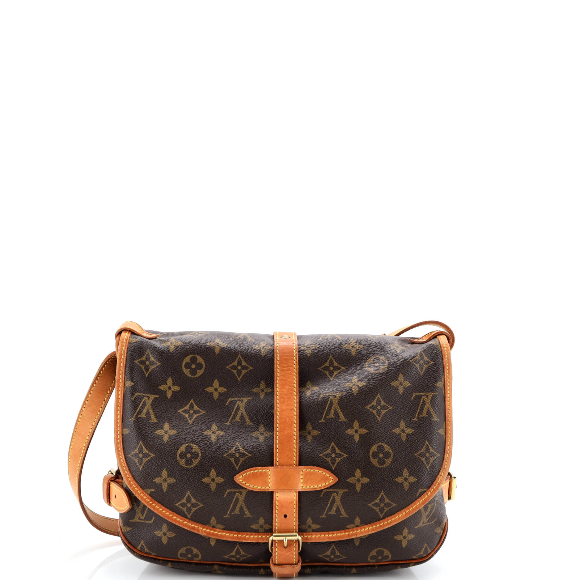 Saumur Handbag Monogram Canvas 30