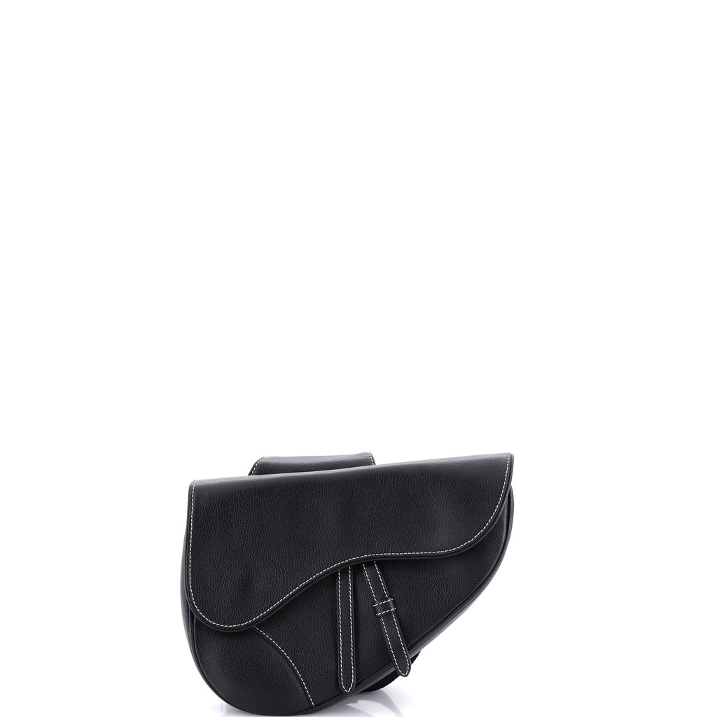 Saddle Crossbody Bag Leather Mini