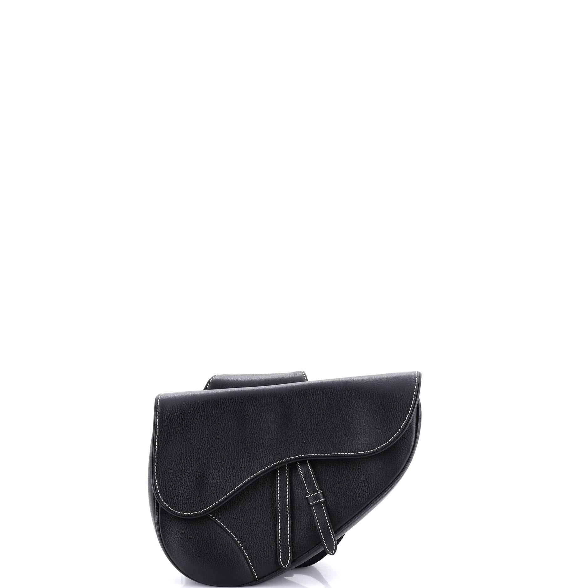 Saddle Crossbody Bag Leather Mini