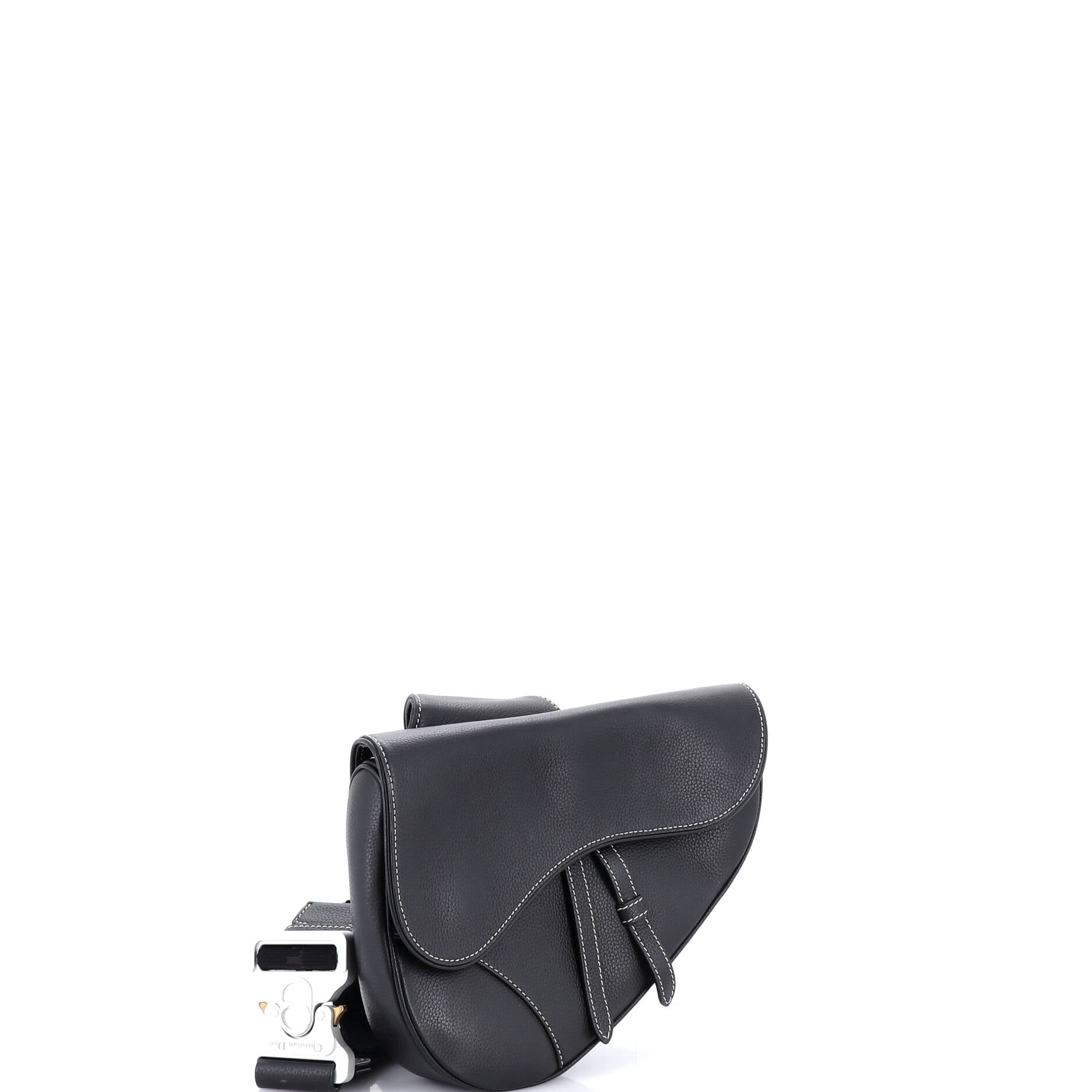 Saddle Crossbody Bag Leather Mini