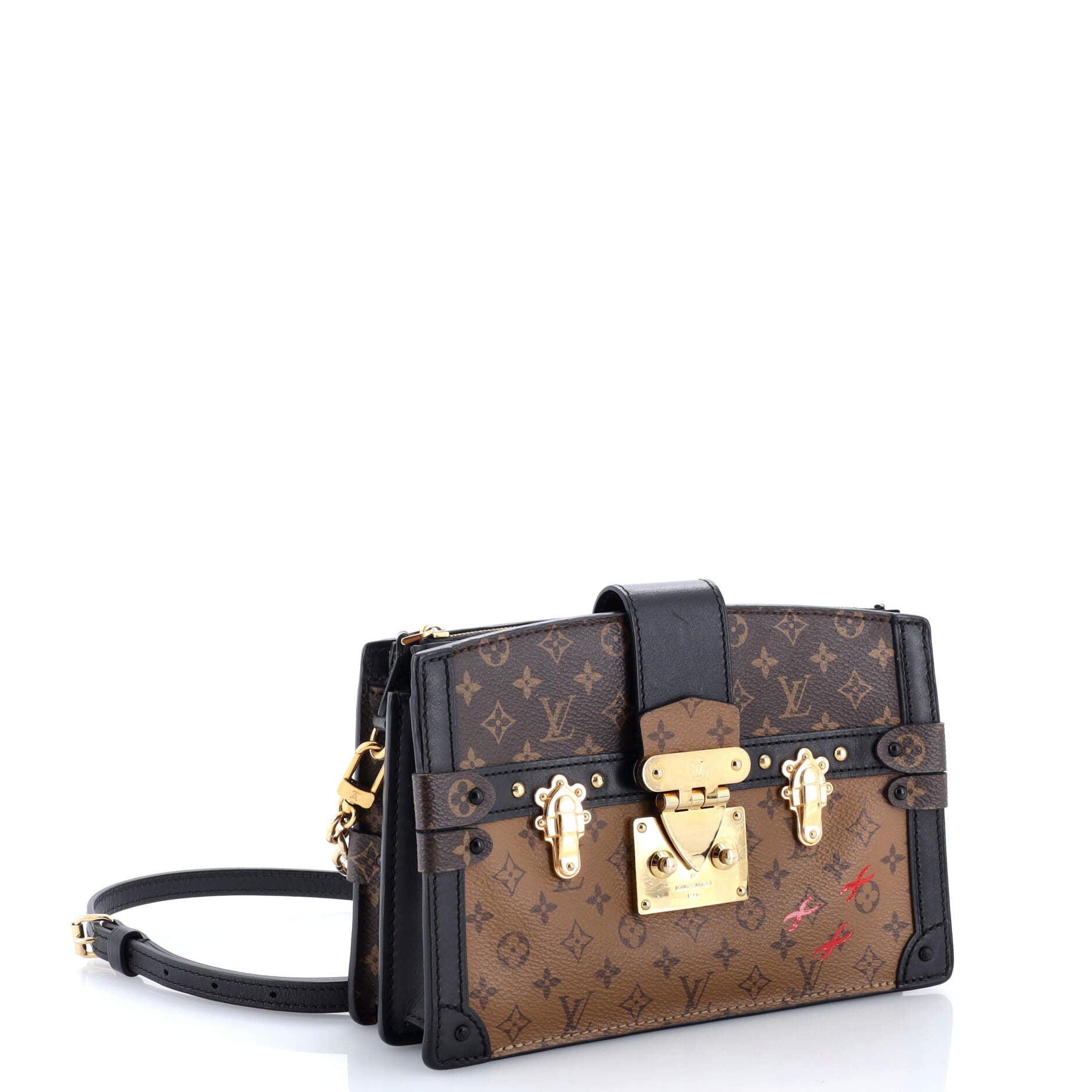 Trunk Clutch Reverse Monogram Canvas