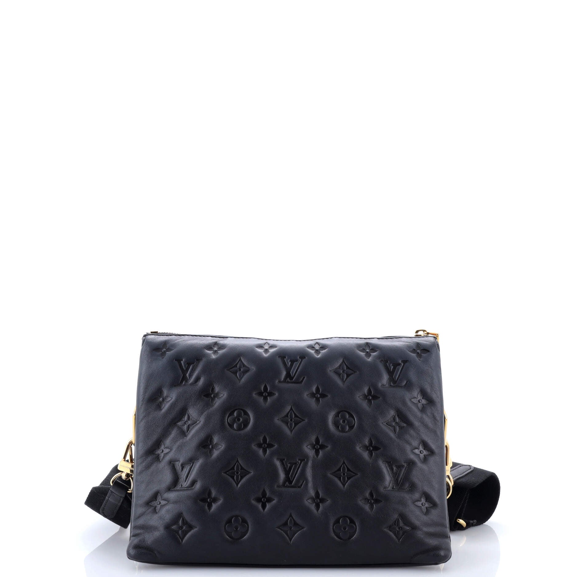 Coussin Bag Monogram Embossed Lambskin PM
