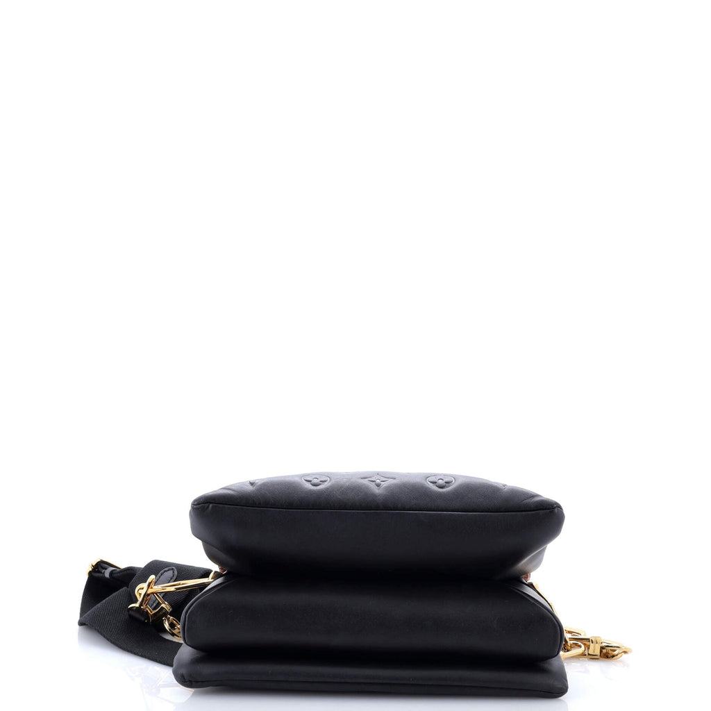 Coussin Bag Monogram Embossed Lambskin PM