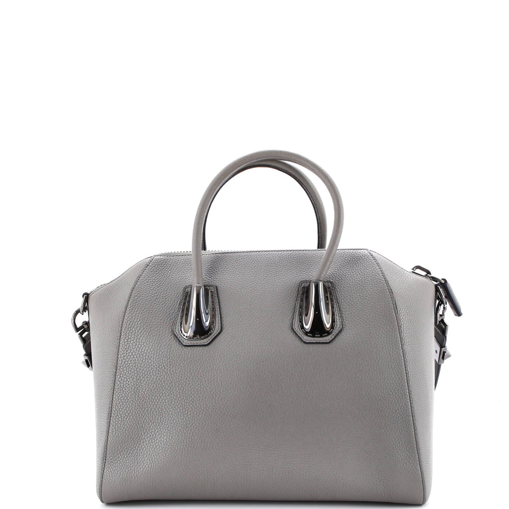 Antigona Bag Leather and Kenya Metal Medium