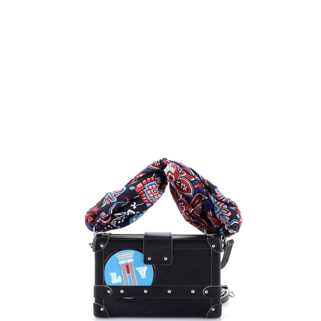 Petite Malle Handbag Limited Edition World Tour Epi Leather