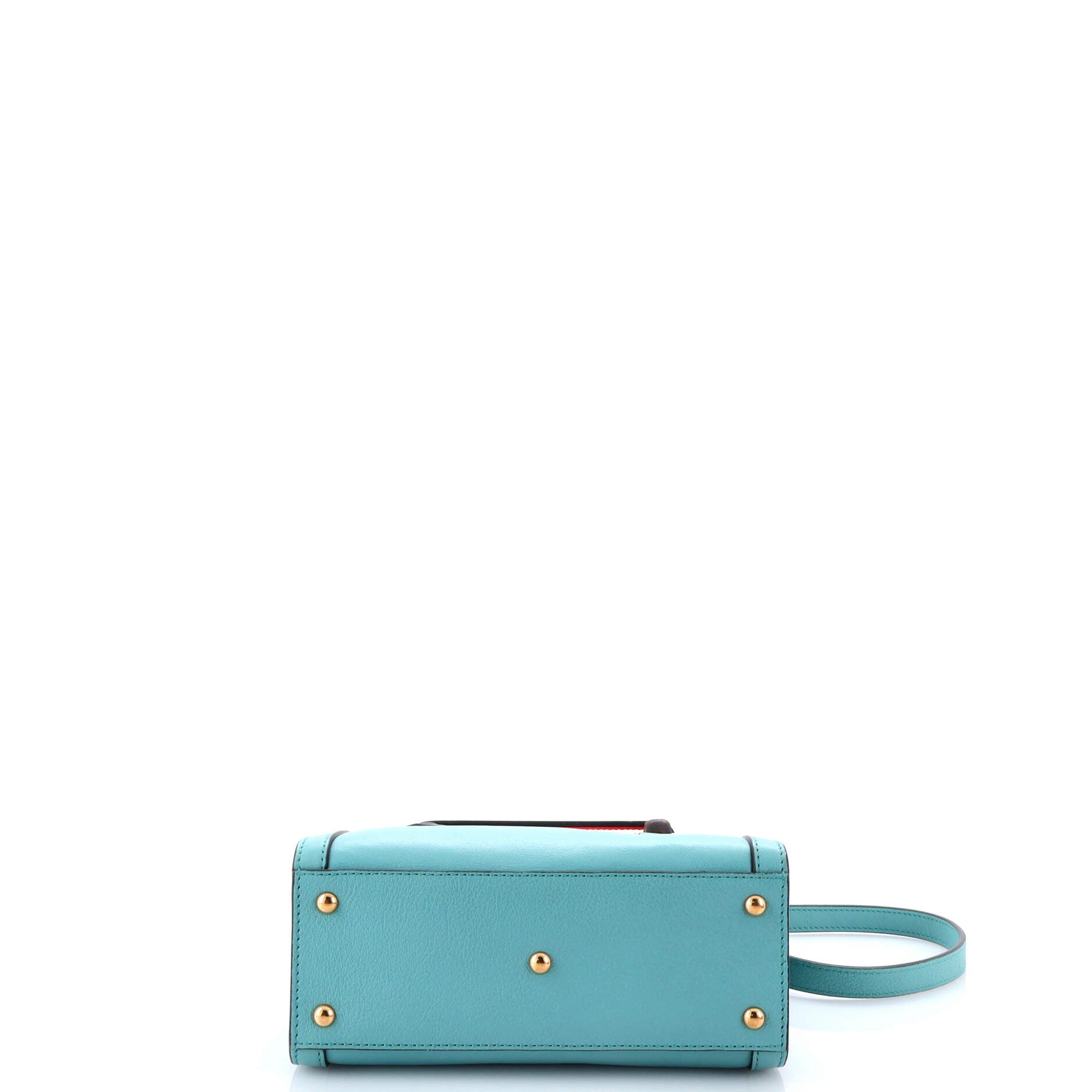 Diana NM Bamboo Handle Tote Leather Mini