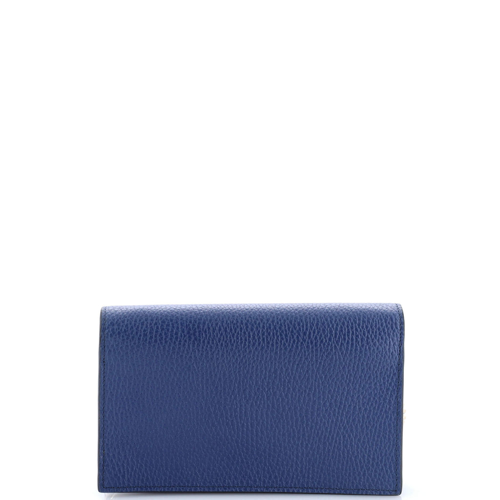 Interlocking Wallet on Chain Leather