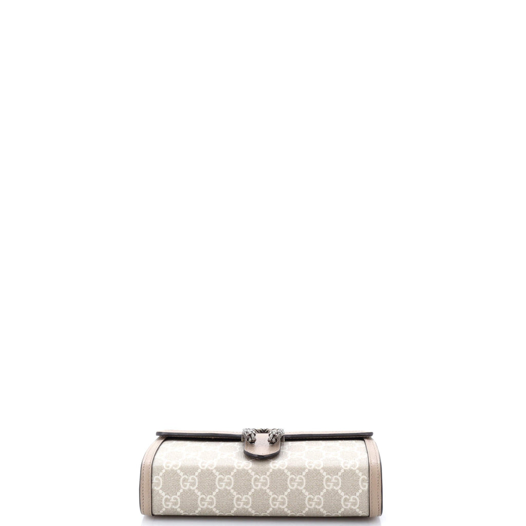 Dionysus Chain Wallet GG Coated Canvas Small