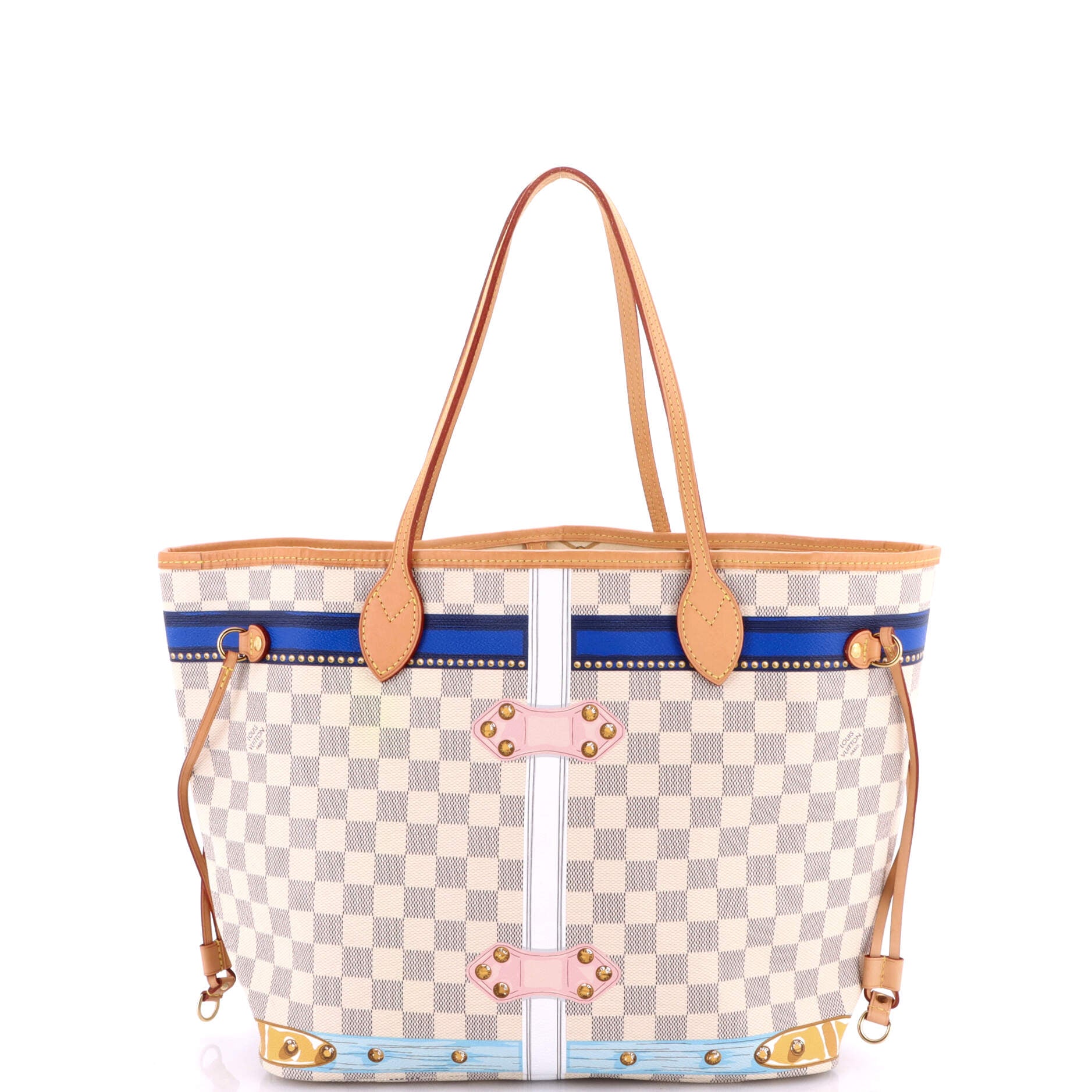 Neverfull NM Tote Limited Edition Damier Summer Trunks MM