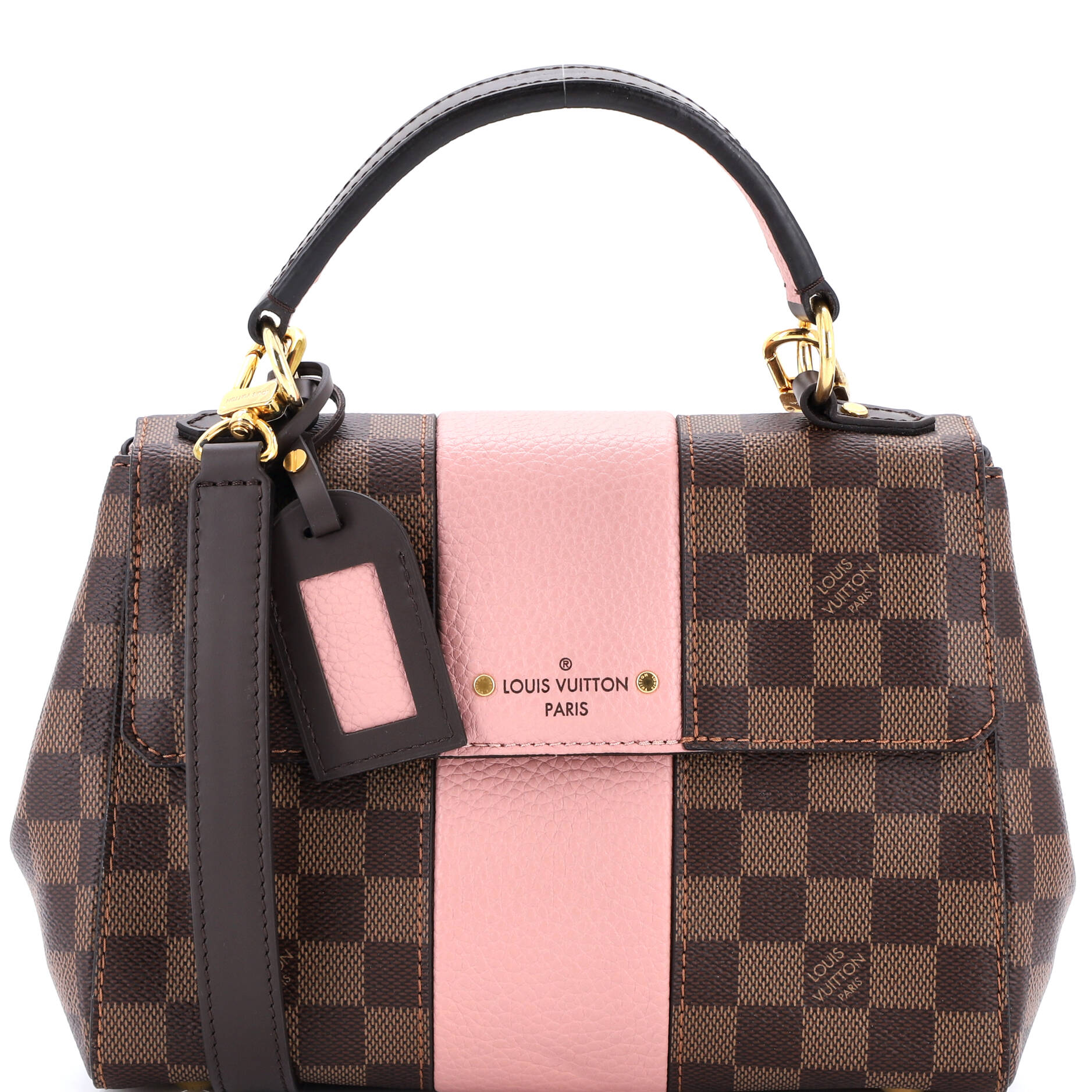 Bond Street Handbag Damier with Leather BB