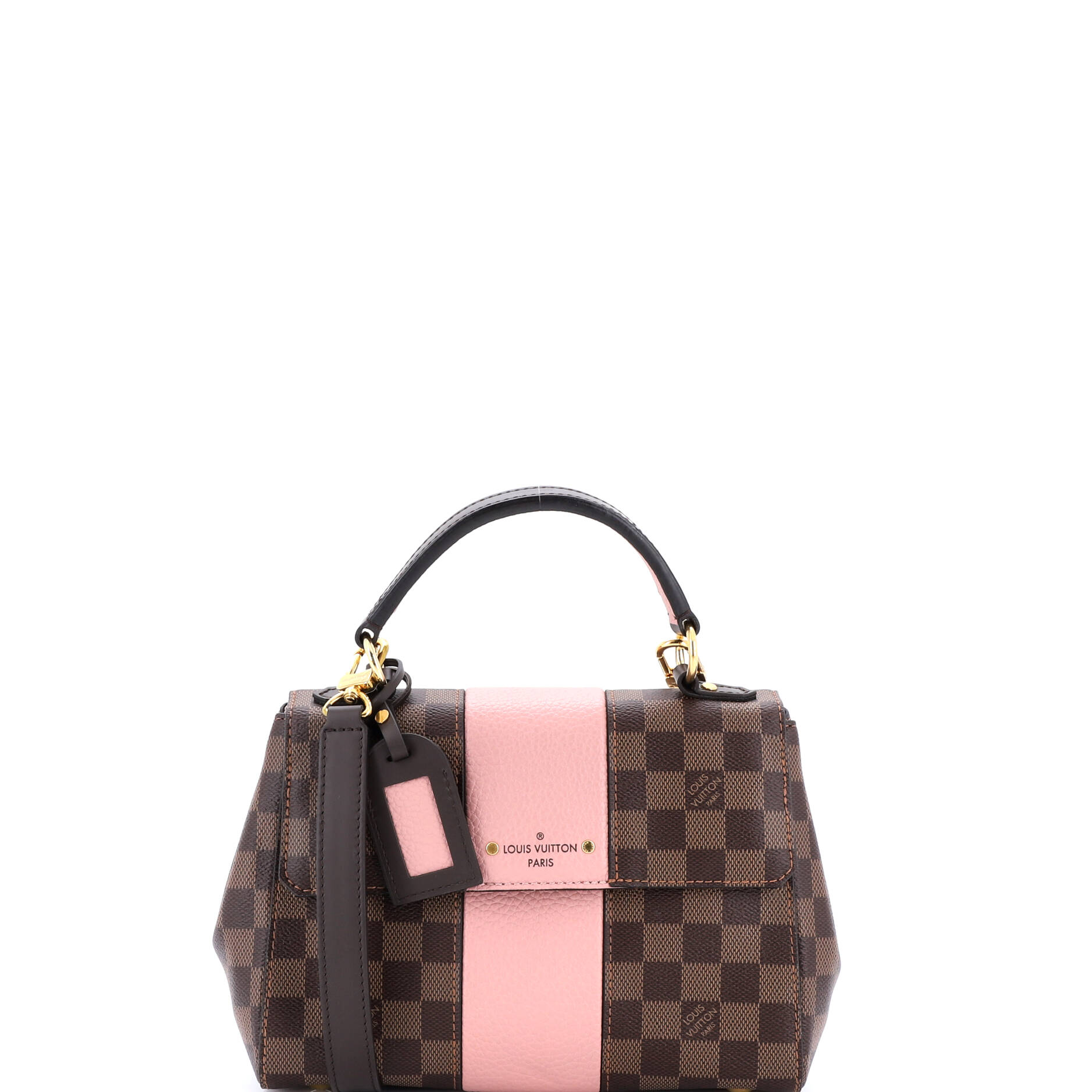 Bond Street Handbag Damier with Leather BB