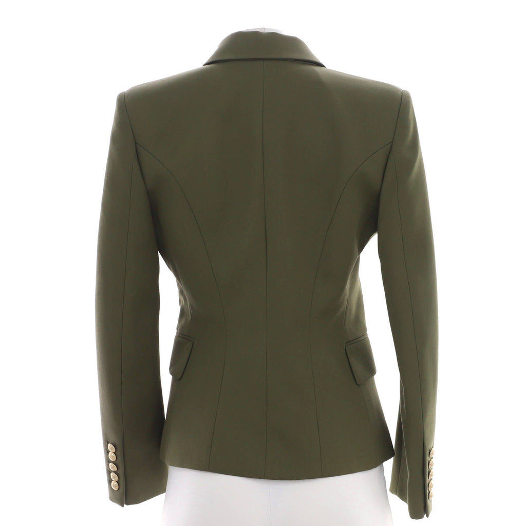 Women's Double Breasted Blazer Wool