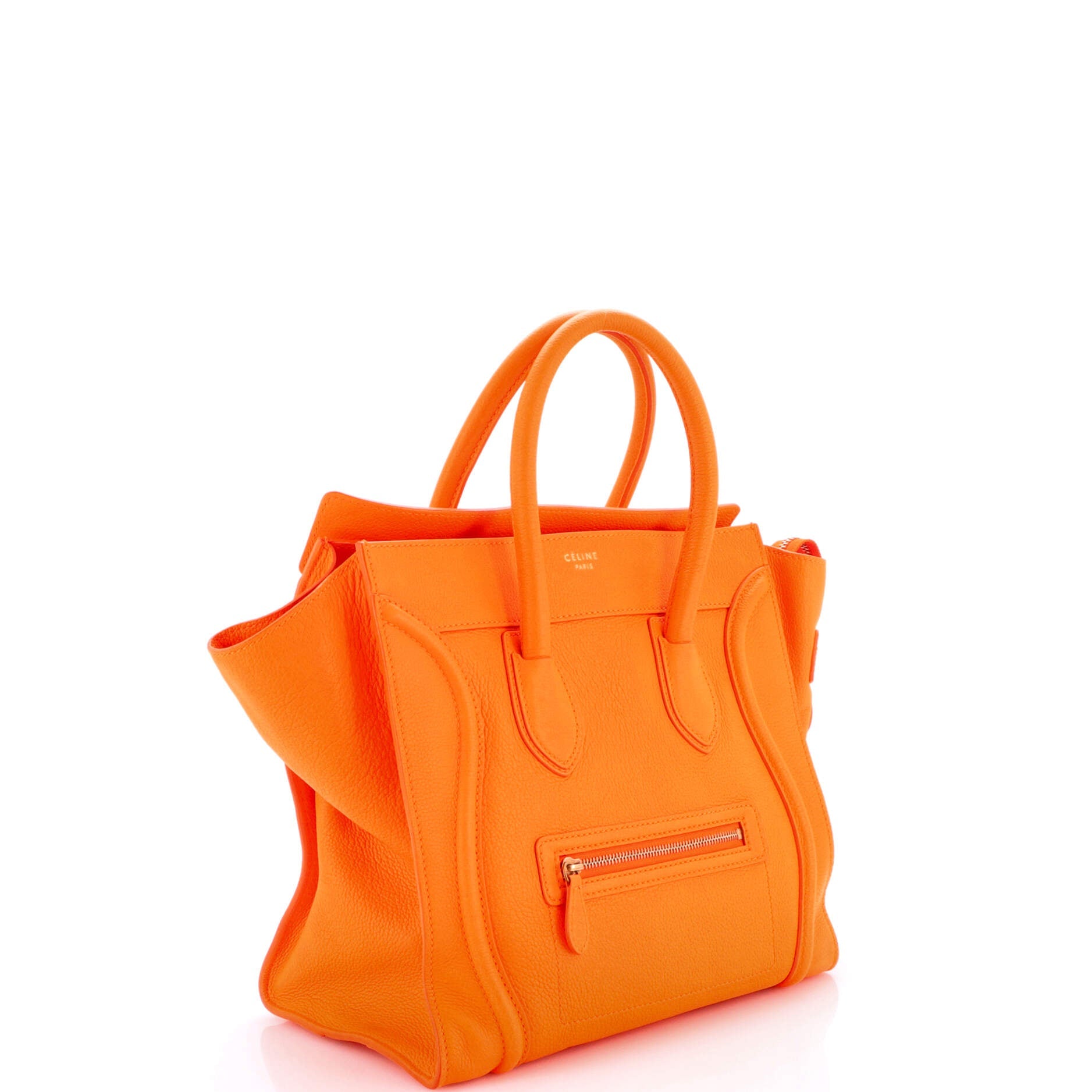 Luggage Bag Grainy Leather Mini