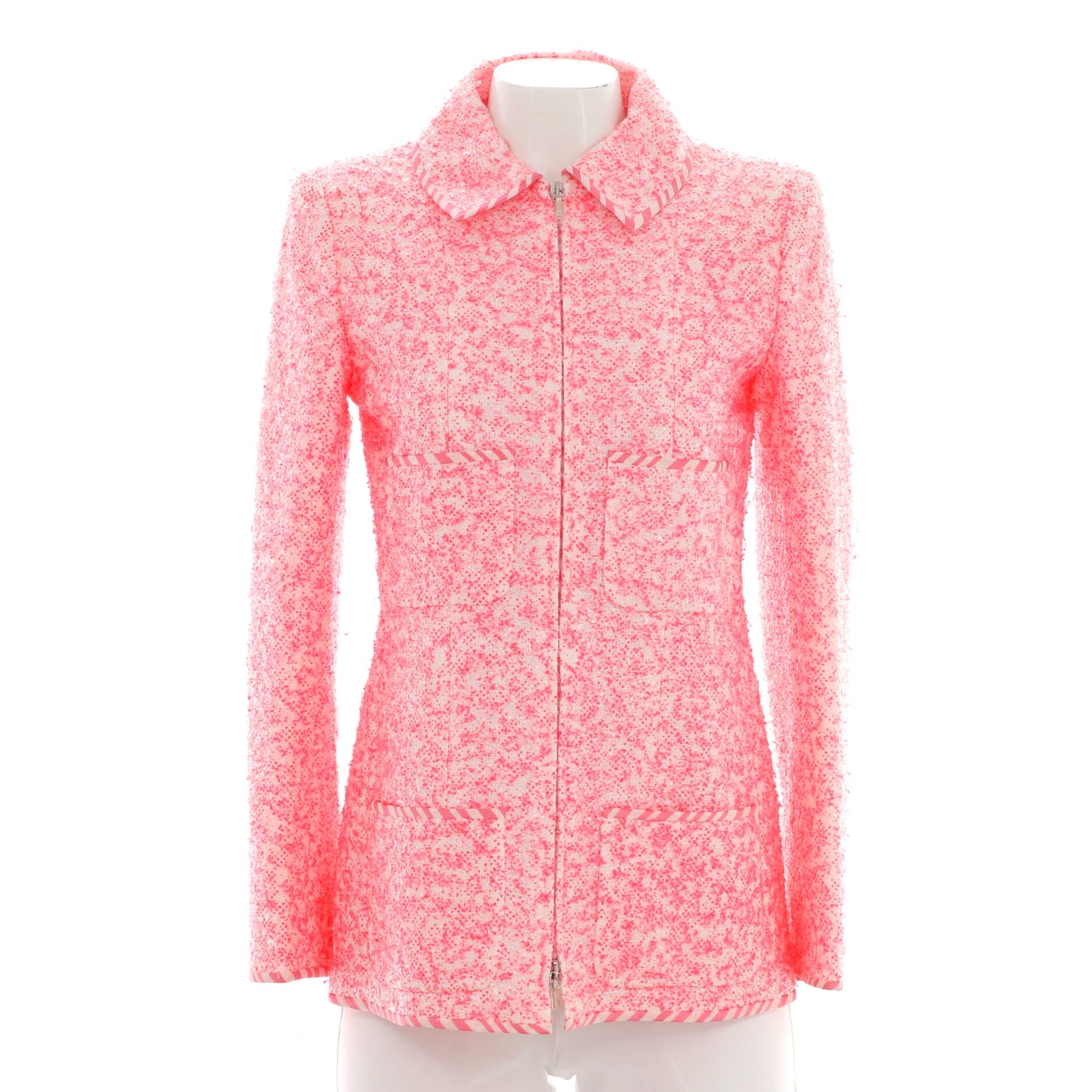 Women’s Four Pocket Zip Jacket Tweed