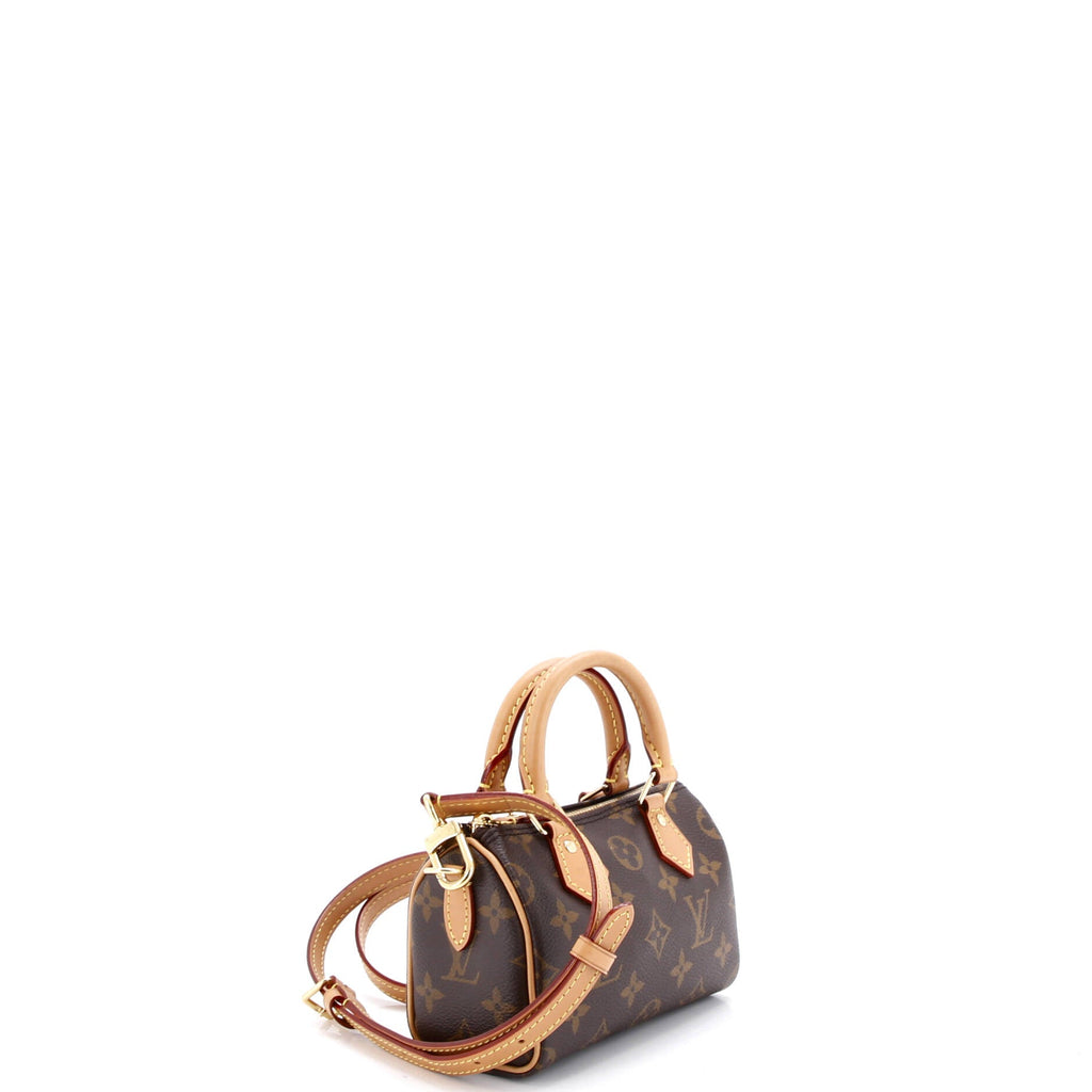 Speedy Bandouliere NM Bag Monogram Canvas Nano