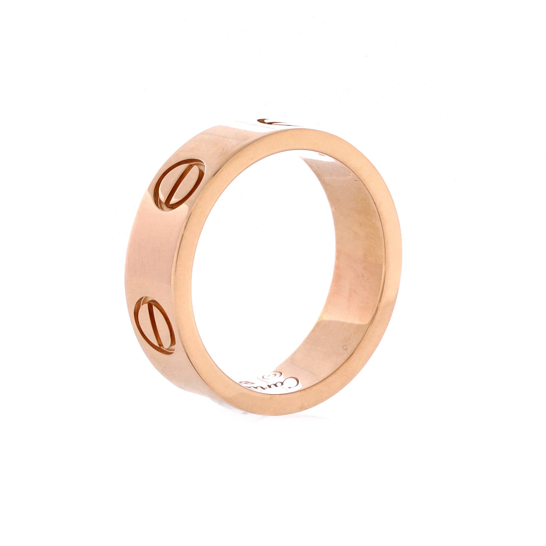 Love Band Ring 18K Rose Gold