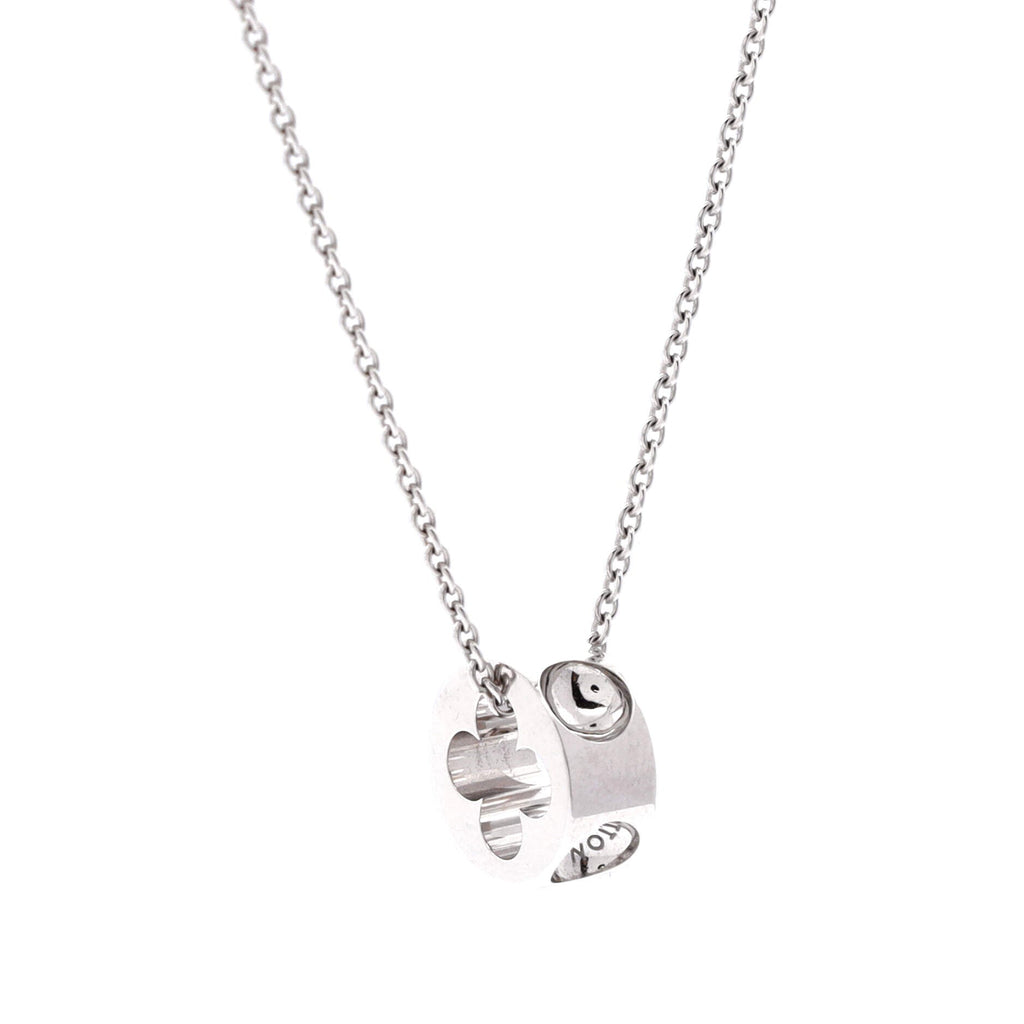 Empreinte Pendant Necklace 18K White Gold