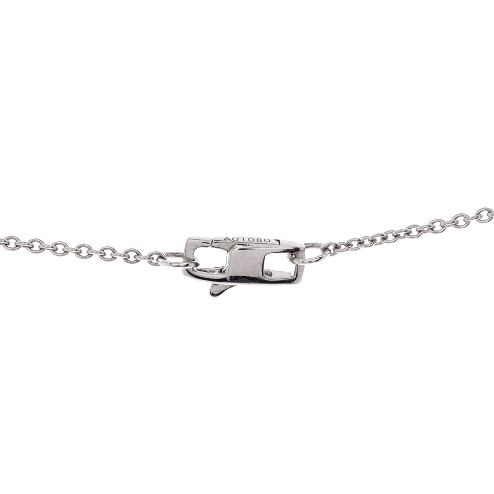Empreinte Pendant Necklace 18K White Gold