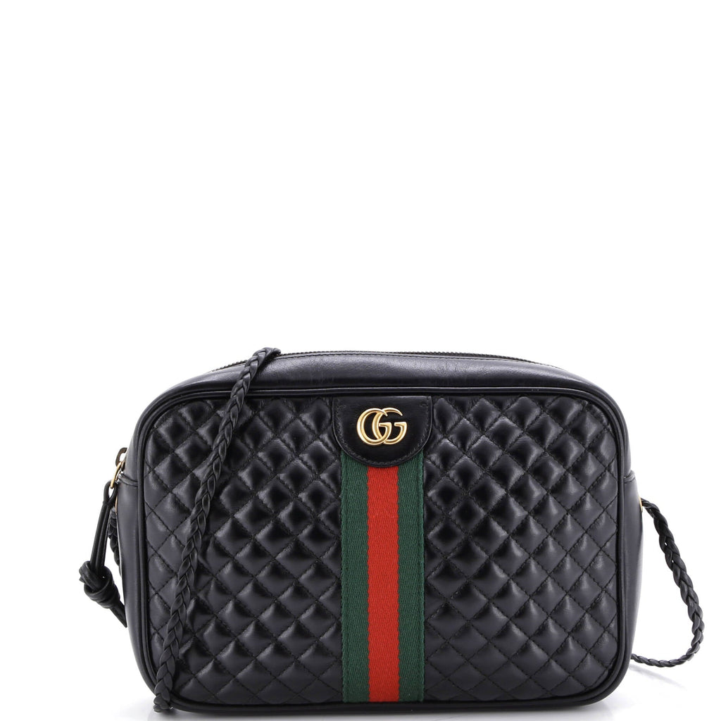 Trapuntata Camera Bag Quilted Leather Small