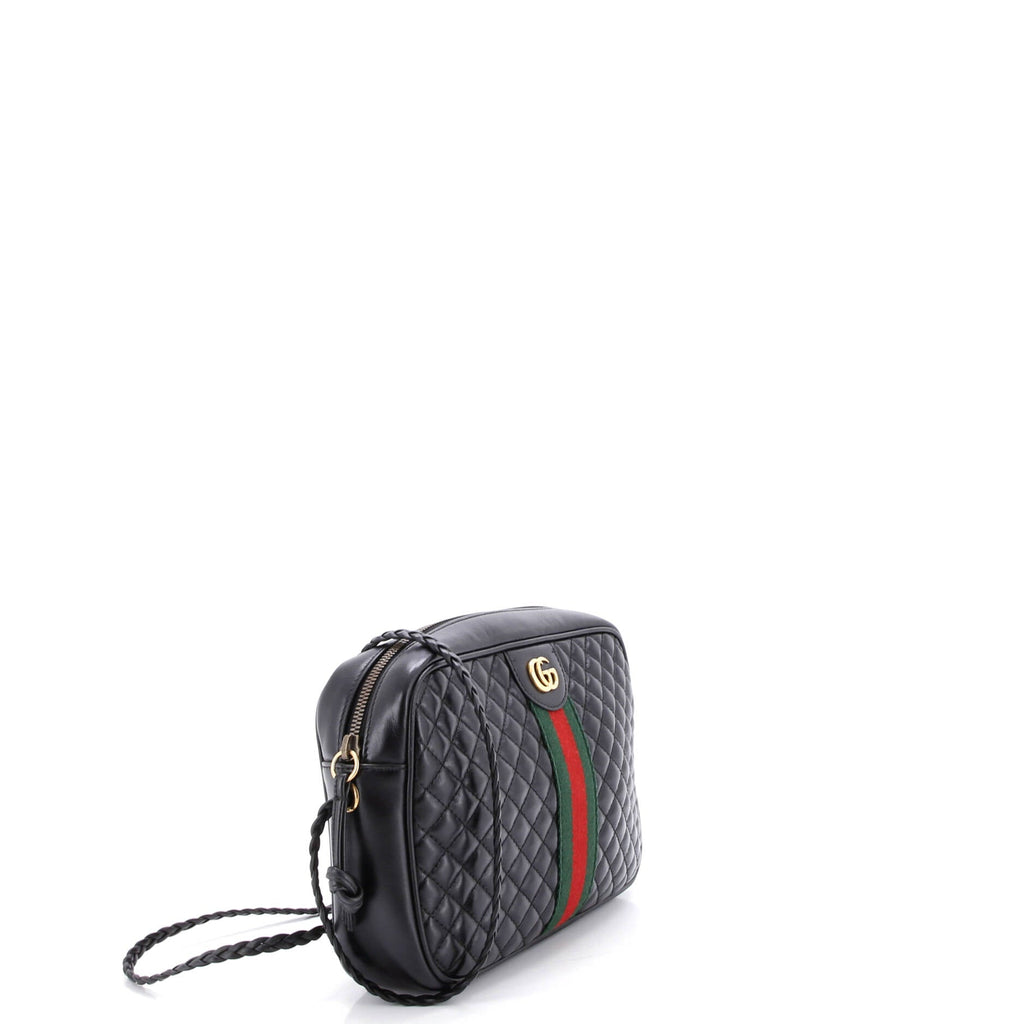 Trapuntata Camera Bag Quilted Leather Small