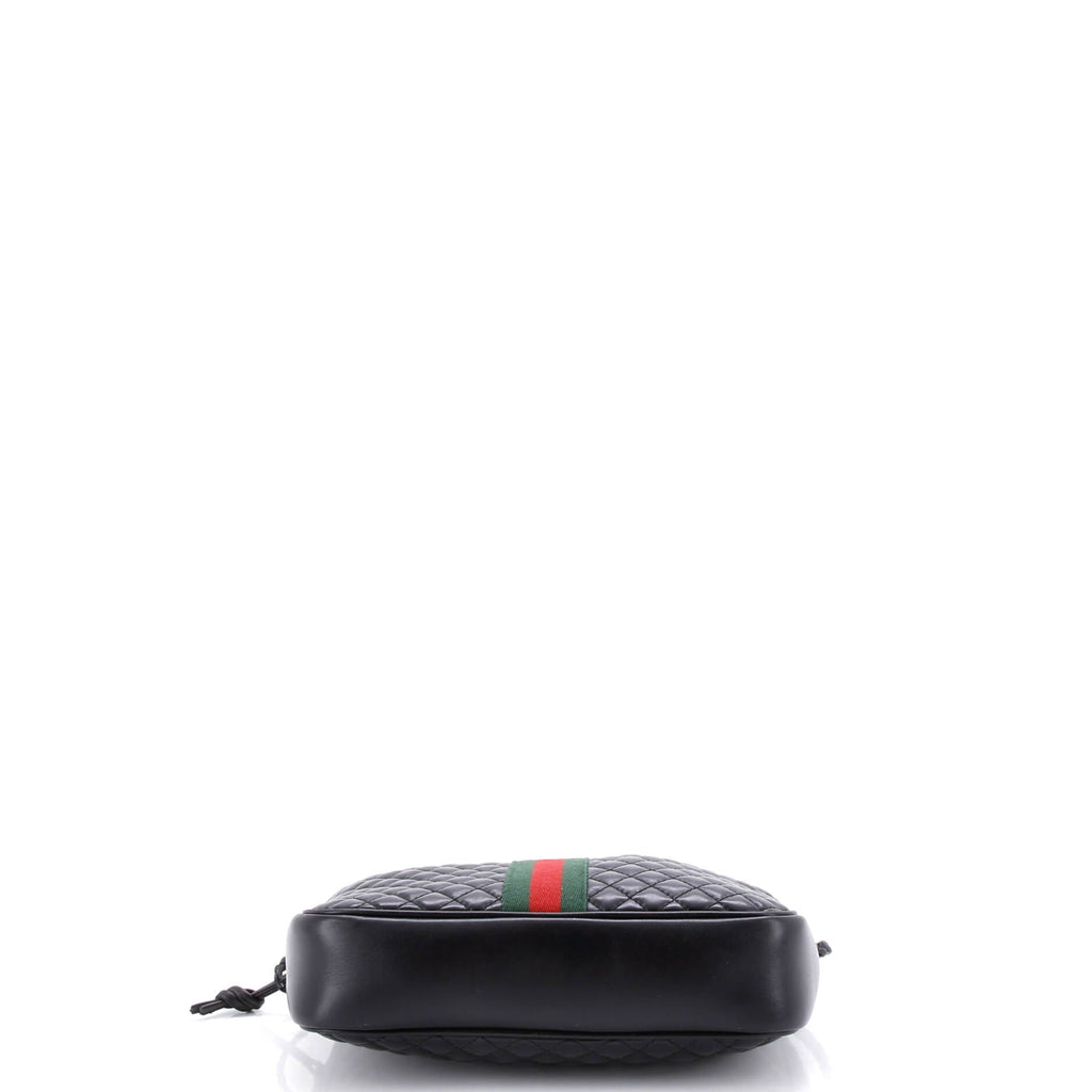 Trapuntata Camera Bag Quilted Leather Small