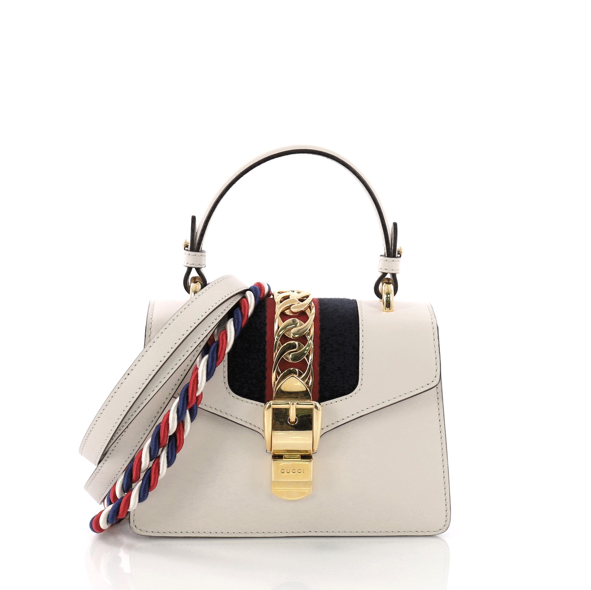 Sylvie Top Handle Bag Leather Mini