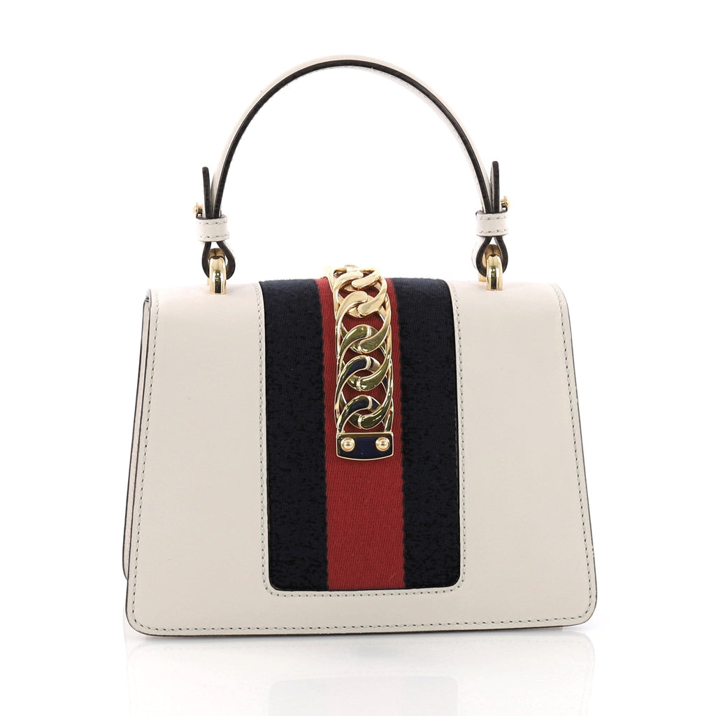 Sylvie Top Handle Bag Leather Mini