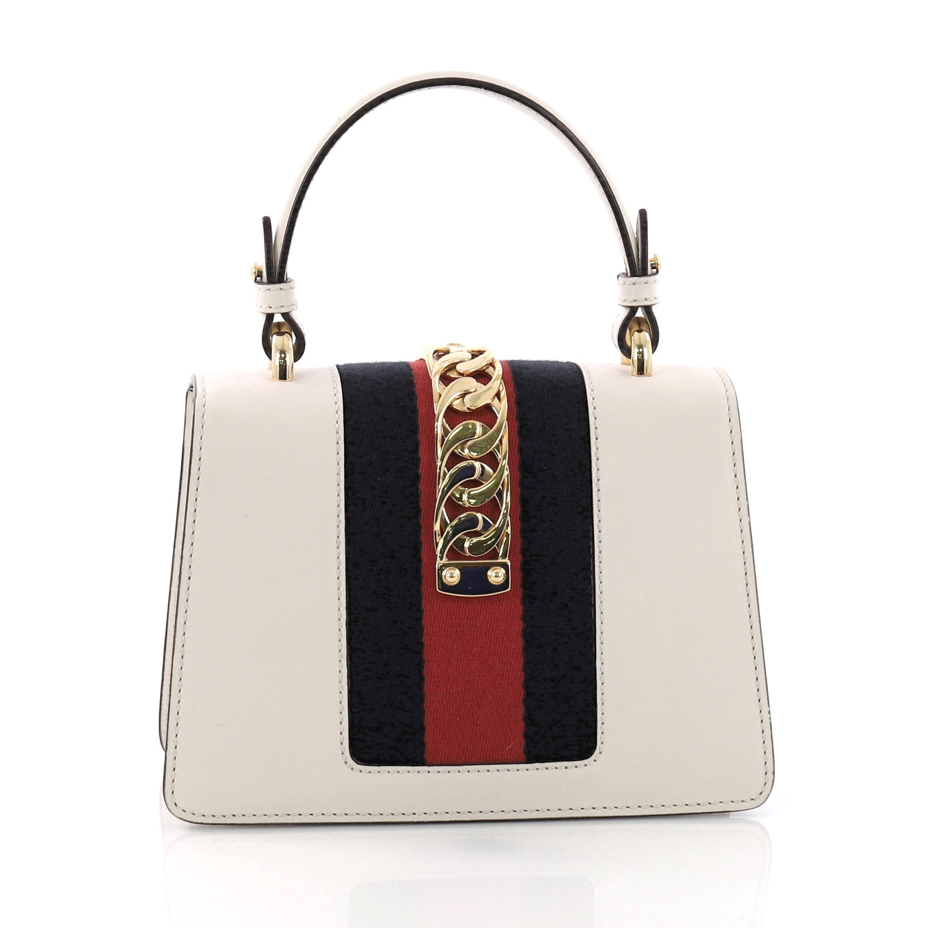 Sylvie Top Handle Bag Leather Mini