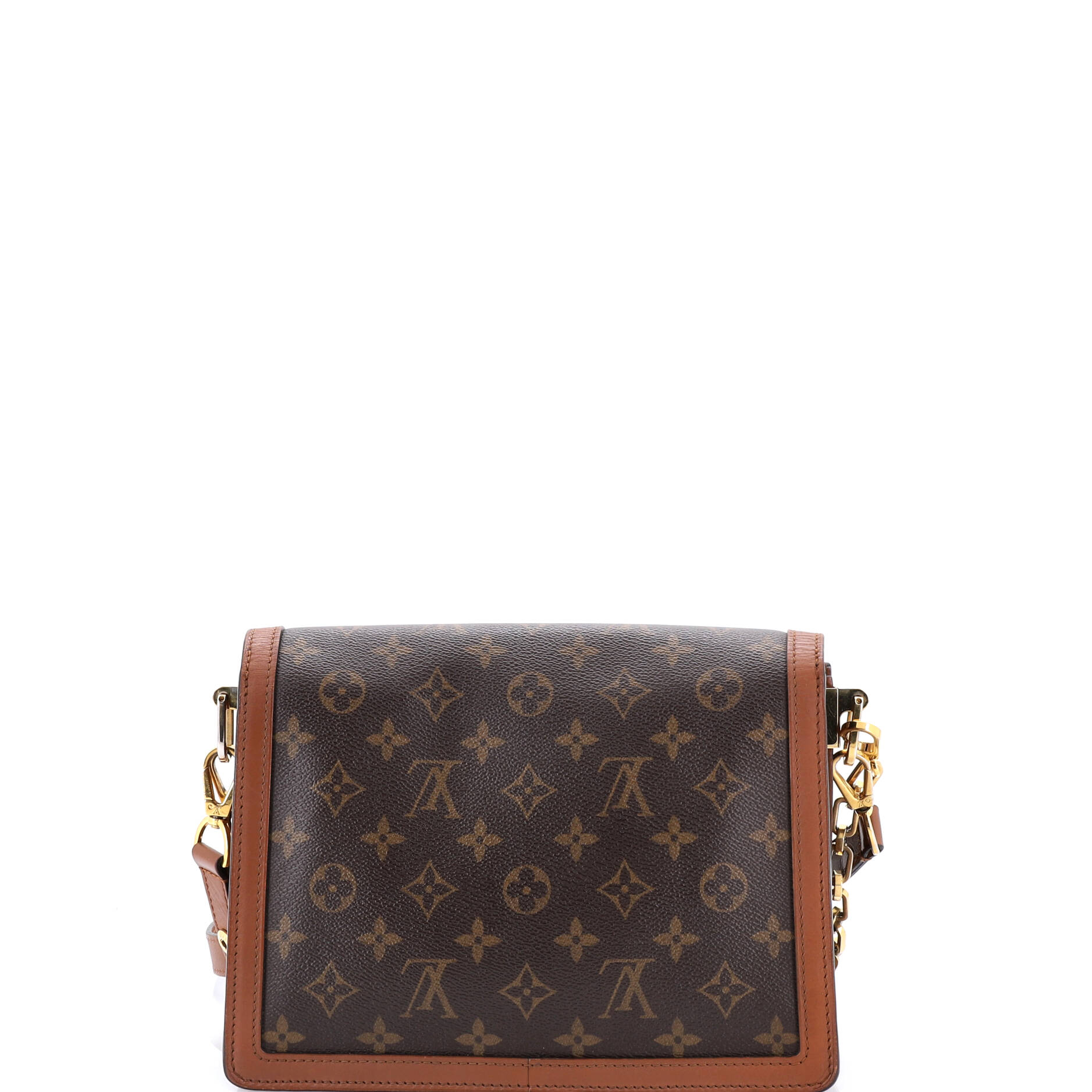 Dauphine Shoulder Bag Reverse Monogram Canvas MM