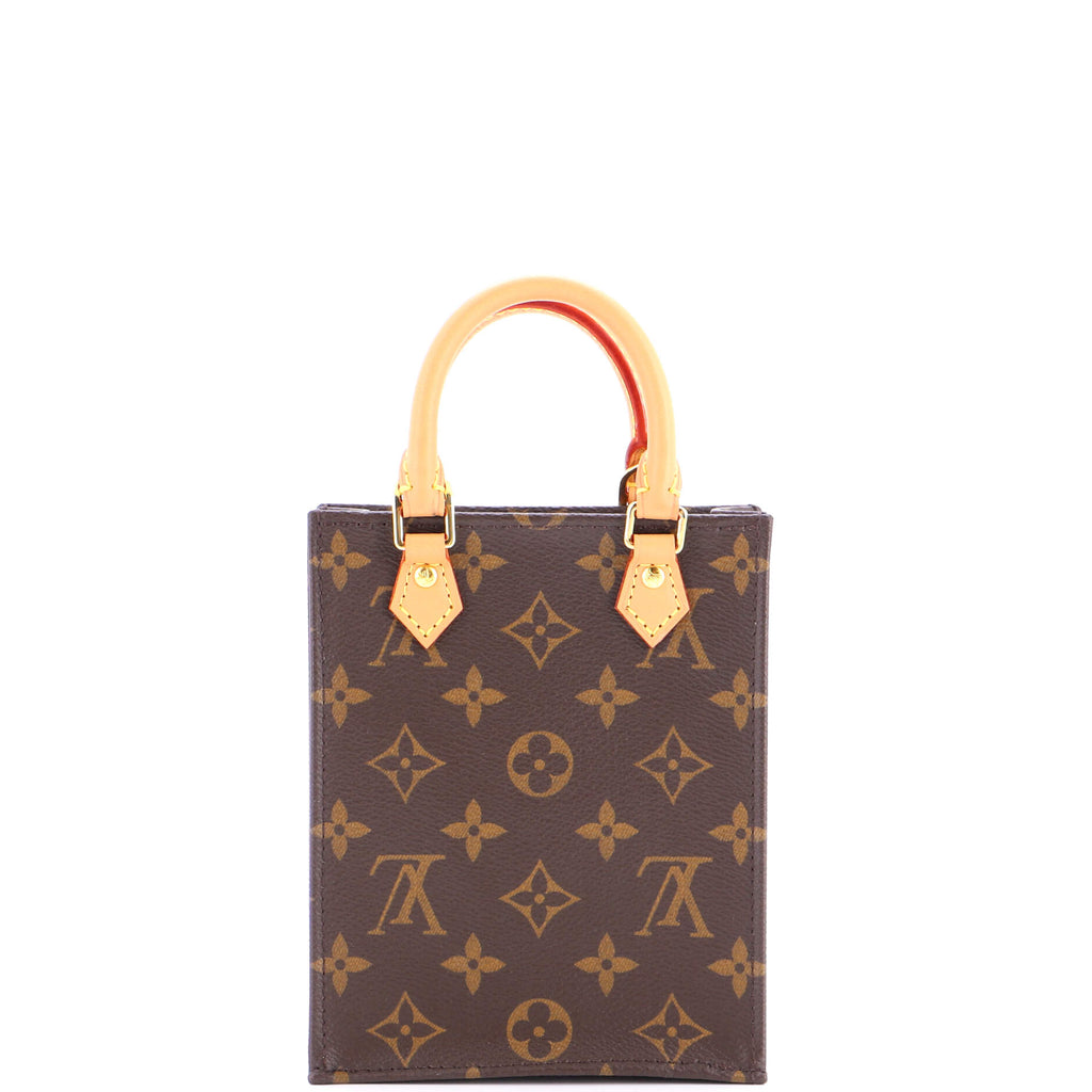 Petit Sac Plat Bag Monogram Canvas