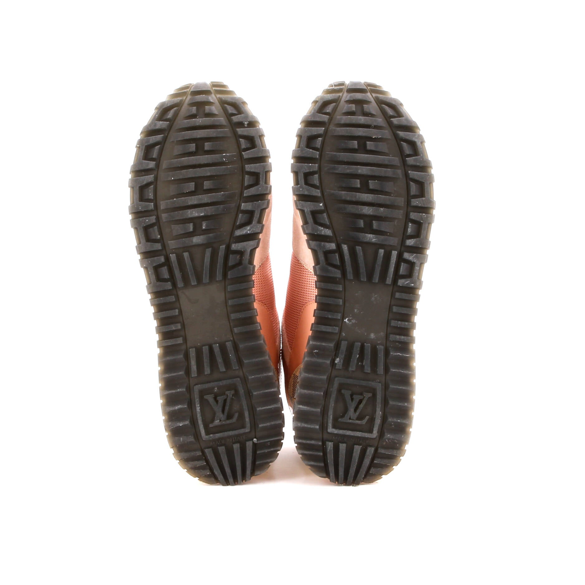Women's Run Away Sneakers Damier with Mesh and Leather