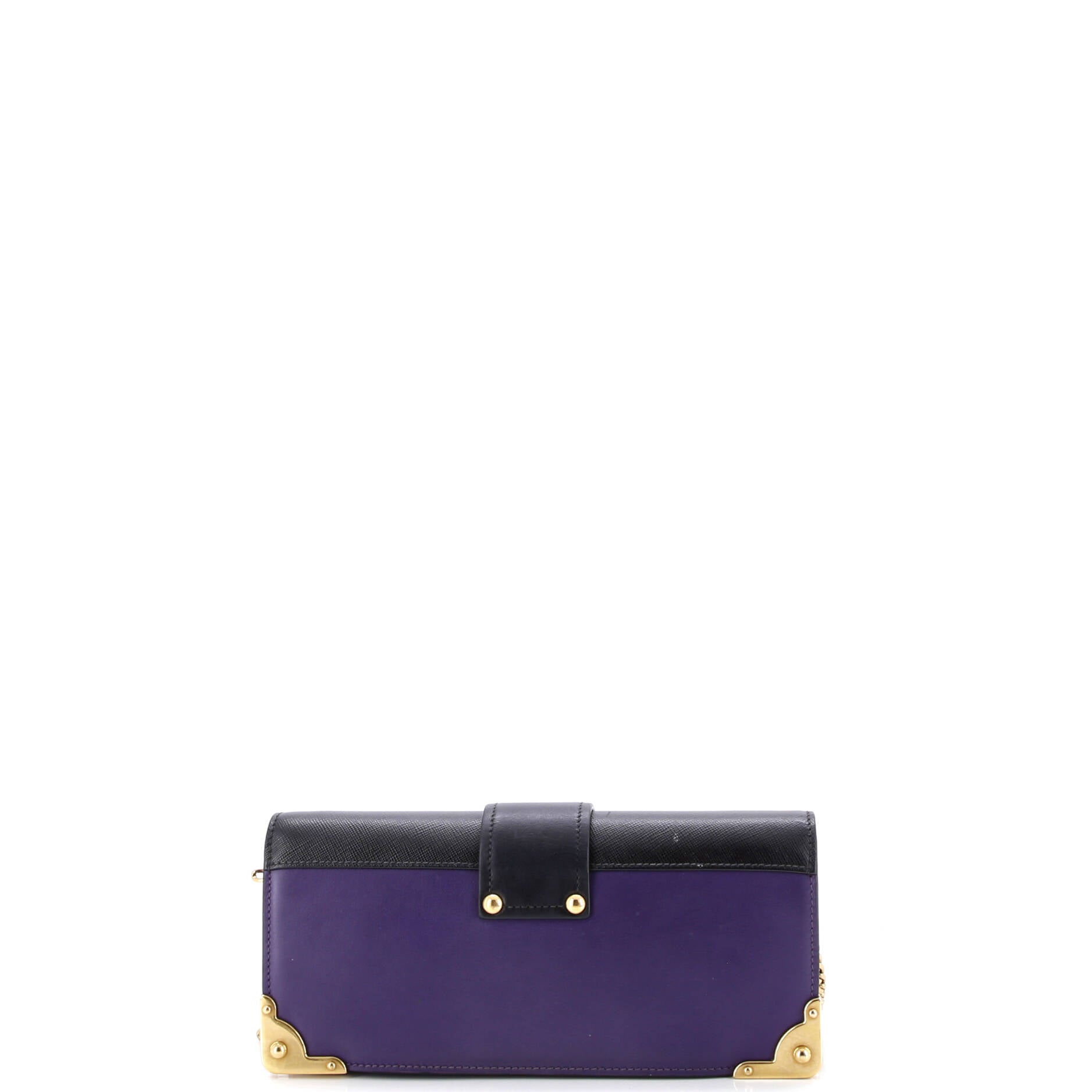 Cahier Chain Clutch City Calf and Saffiano