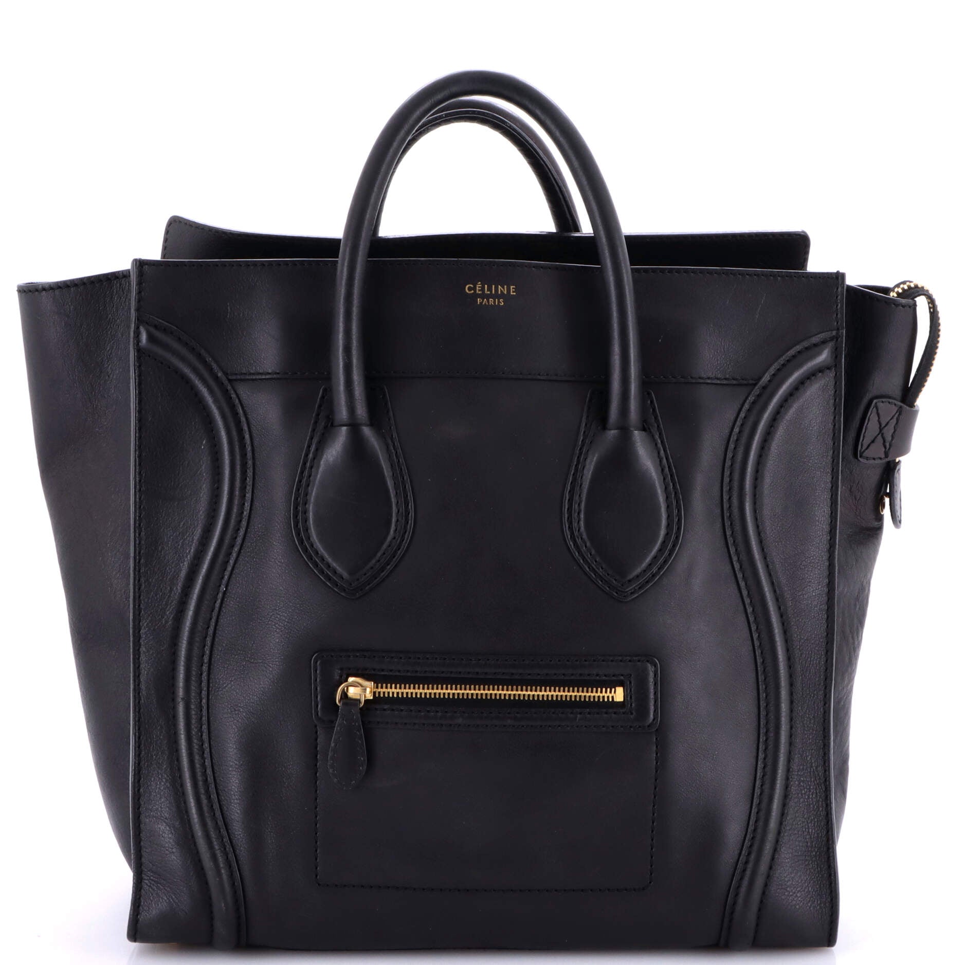 Luggage Bag Smooth Leather Mini